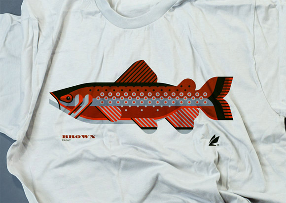 Steve Edge - Steve Loves It! - Trout T-shirts - News - Steve Edge Design
