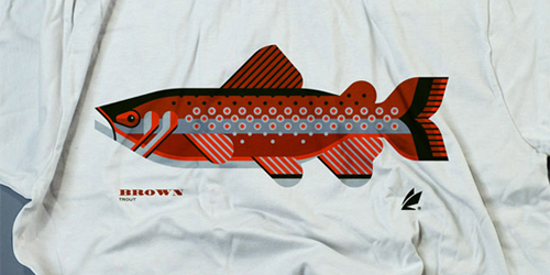 Trout T-Shirts – Steve Loves It! - Steve Edge World - Steve Edge Design