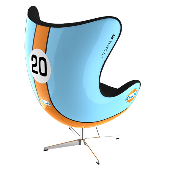 Motorsport-themed Chairs - Steve Loves It! - News - Steve Edge Desgin Ltd