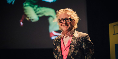 Design, Dyslexia and Dressing for a Party – Steve Edge at West of England Design Forum, Bristol - Steve Edge World - Steve Edge Design