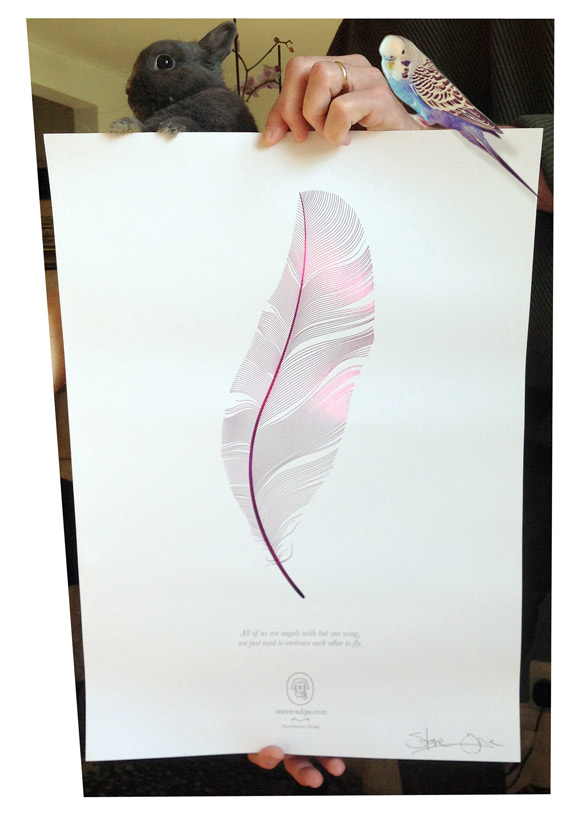 Angel Poster - Steve Edge - News - Steve Edge Desgin Ltd